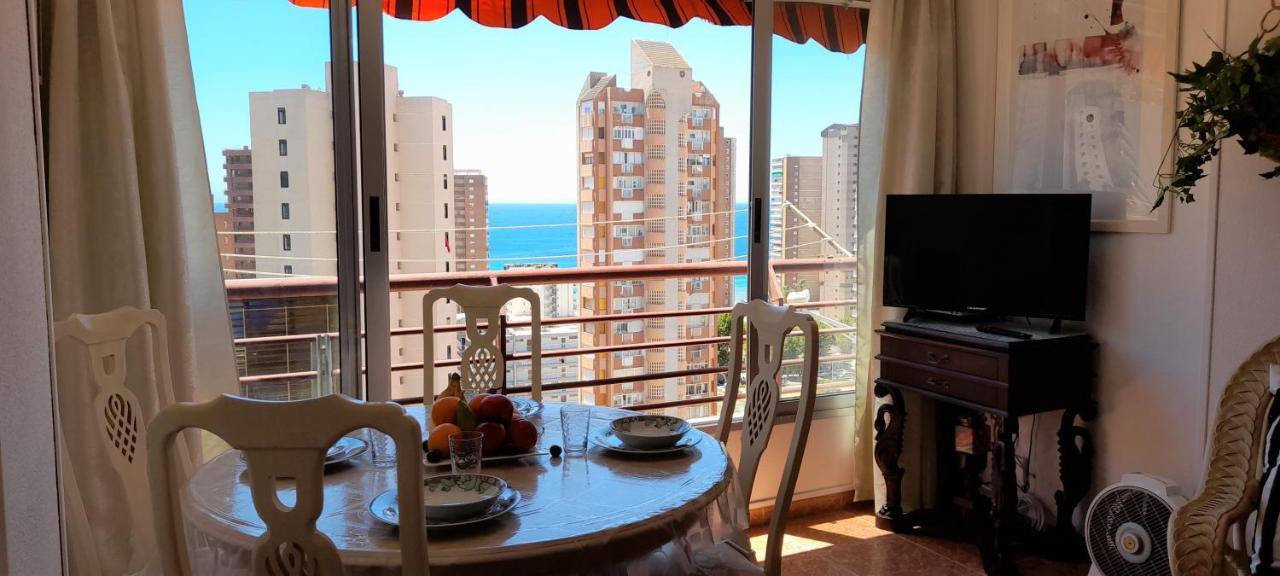 Apartment Sea View II In Rincon De Loix -Free Parking, Wi-Fi, Pool, New Air Conditioning Бенидорм Екстериор снимка